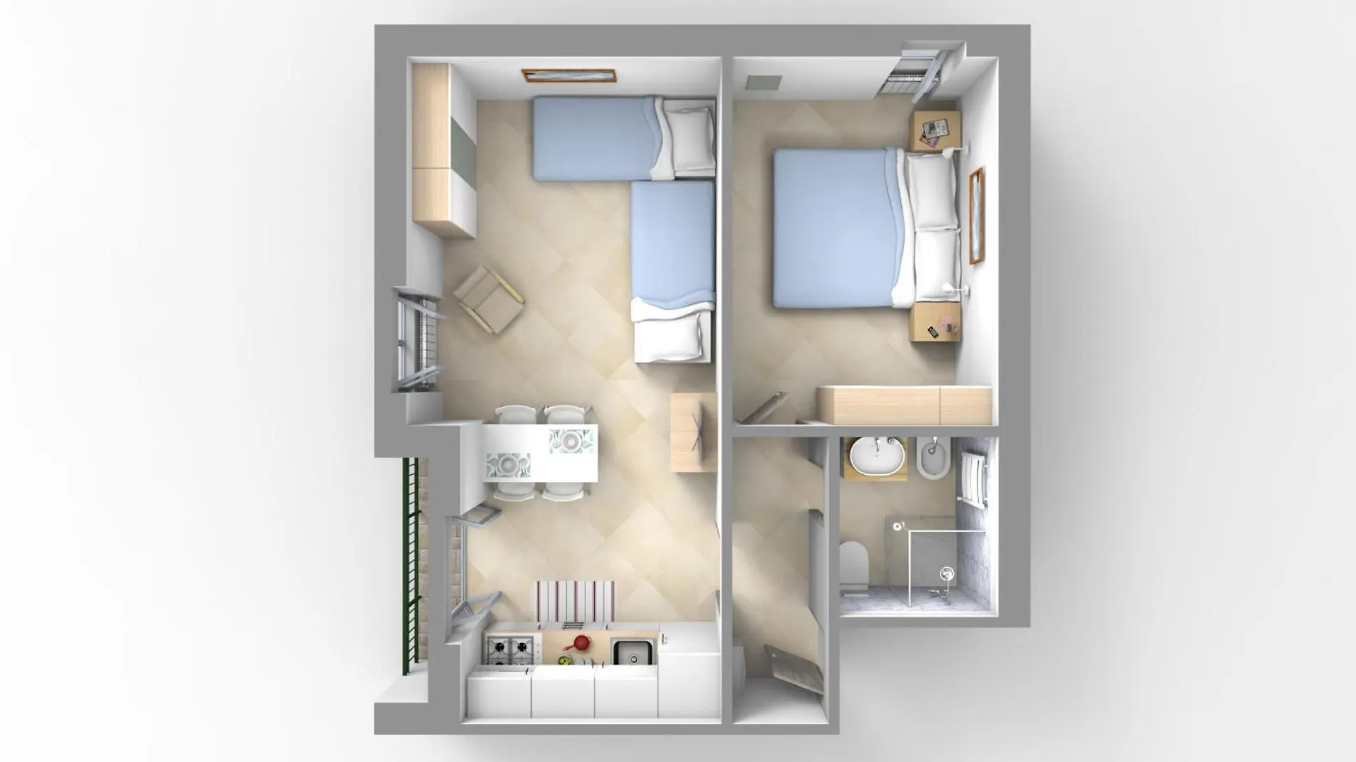 Residence Glicini Finale Ligure Lägenhetshotell